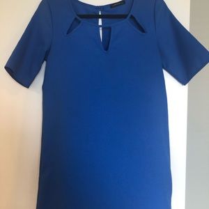 Blue cocktail dress!